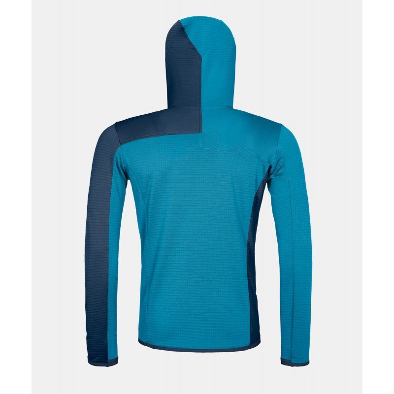 Ortovox Fleece Light Grid Hooded Jkt - Fleecejacke - Herren