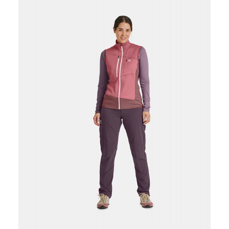 Ortovox Fleece Grid Vest - Chaleco - Mujer | Hardloop