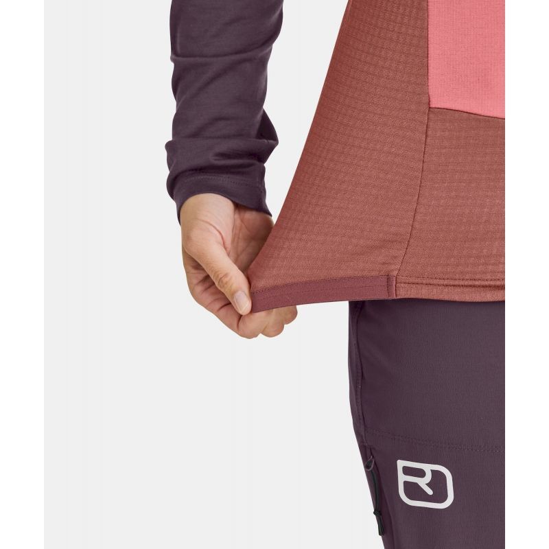 Ortovox Fleece Grid Vest - Vest - Damer | Hardloop