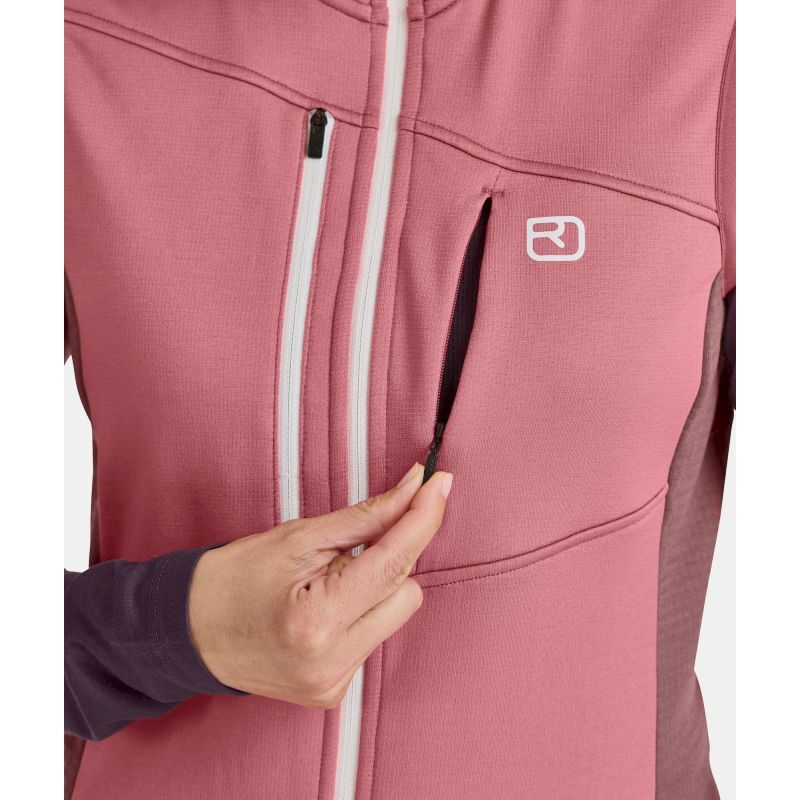 Ortovox Fleece Grid Vest - Chaleco - Mujer | Hardloop