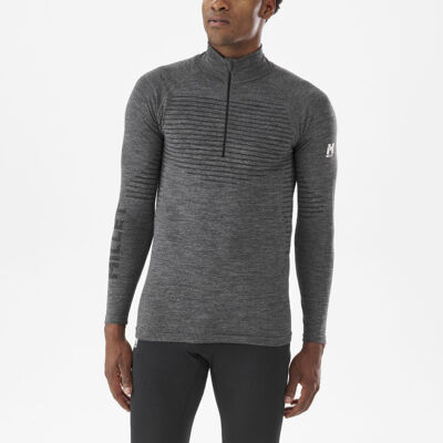 Carline Warm 1/2 Zip - Merinouldtrøj - Herrer
