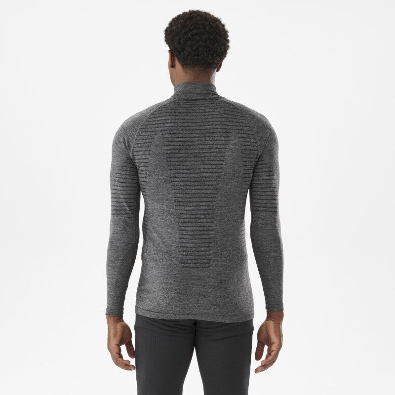 Millet Drynamic Warm 1/2 Zip - Maillot thermique laine mérinos homme | Hardloop