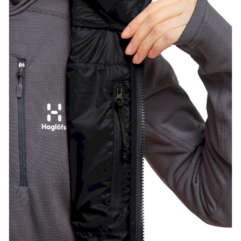 Haglöfs ROC Flash Down Vest Chaleco de plumas Mujer Hardloop