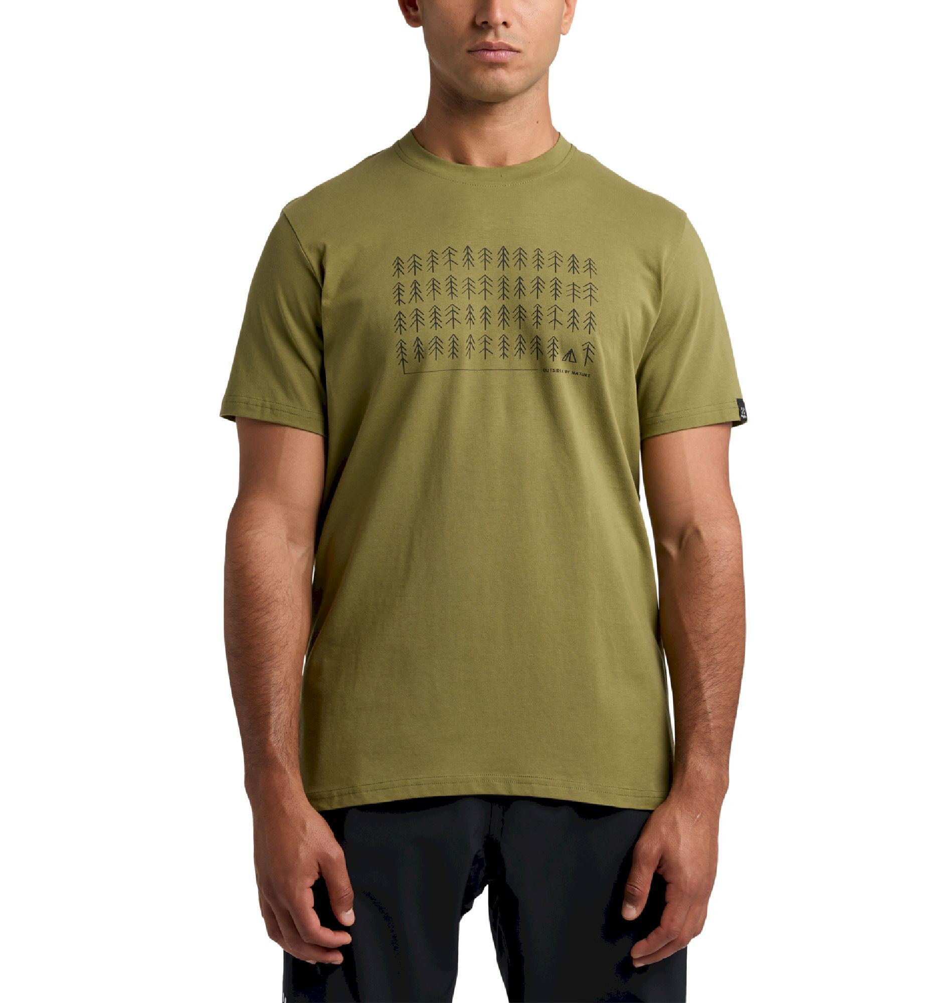 Haglöfs Outsider By Nature Print Tee - Camiseta - Hombre | Hardloop