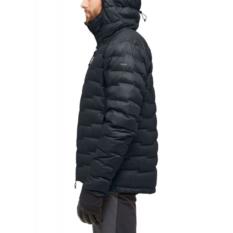 Haglöfs ROC Flash Down Hood - Dunjakke - Herrer | Hardloop