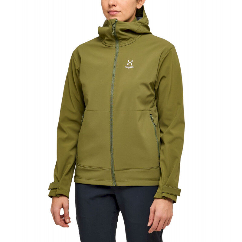 Haglöfs Chilly Softshell Hood - Softshelljacka - Dam | Hardloop