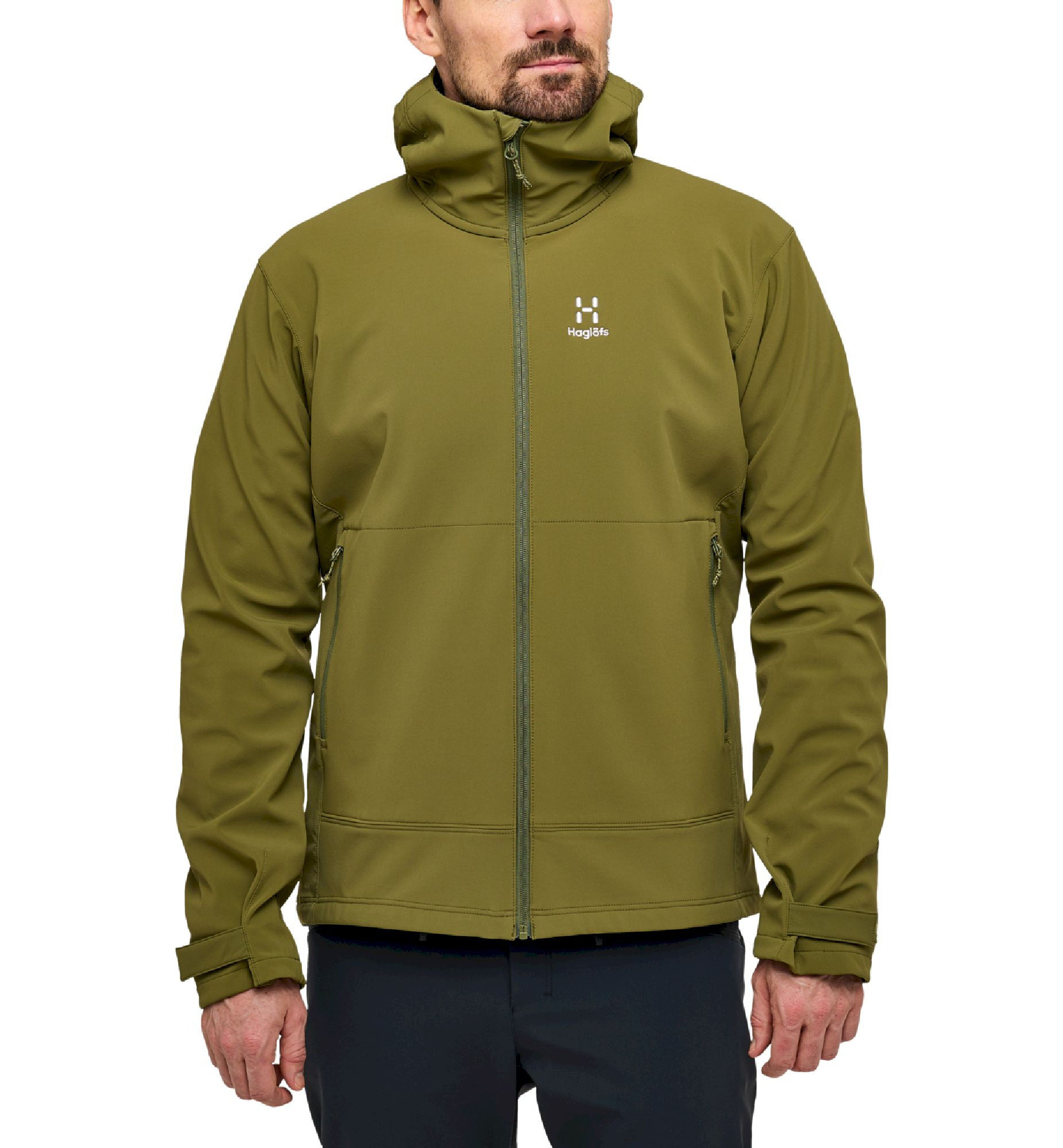 Haglöfs Chilly Softshell Hood Men - Bluza polarowa meska | Hardloop