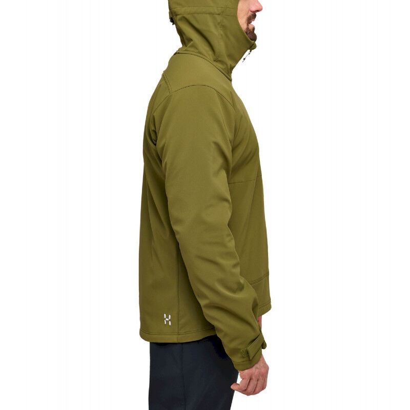 Haglöfs Chilly Softshell Hood Men - Fleecevest - Heren | Hardloop