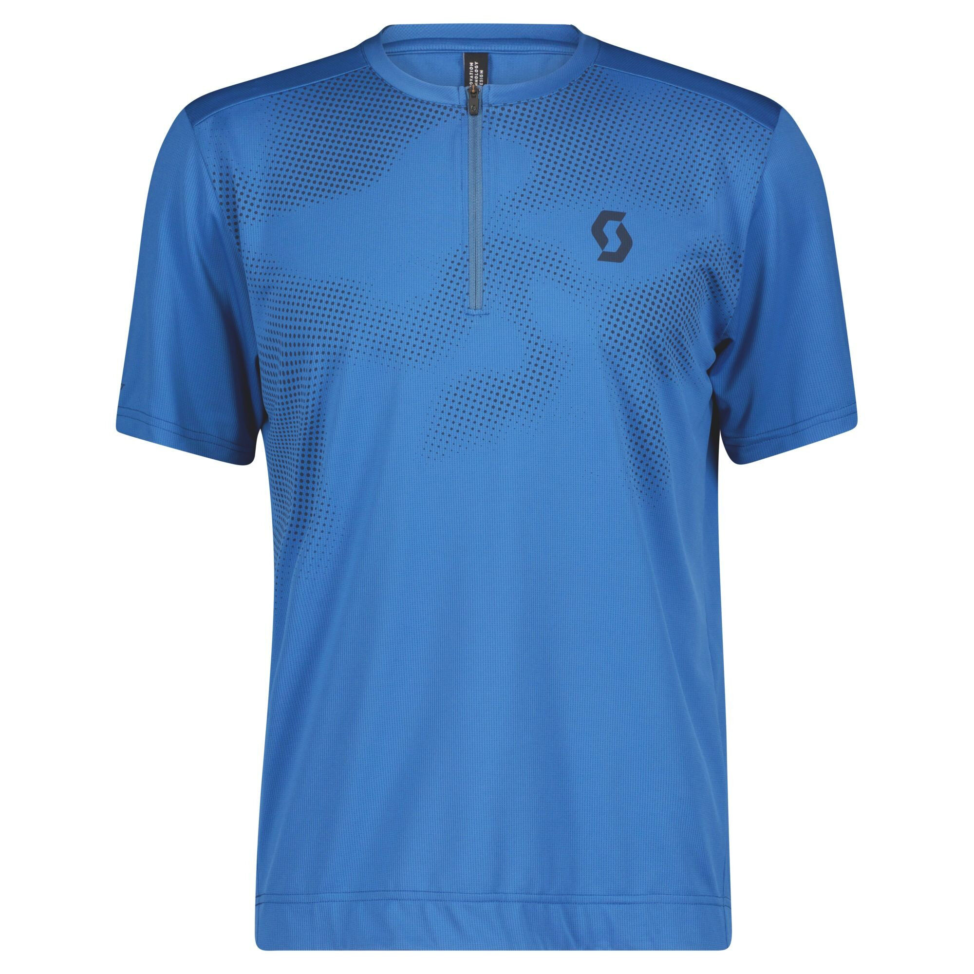 Scott Trail Flow Zip Short Sleeve Shirt - Cykeltrikå - Herr | Hardloop