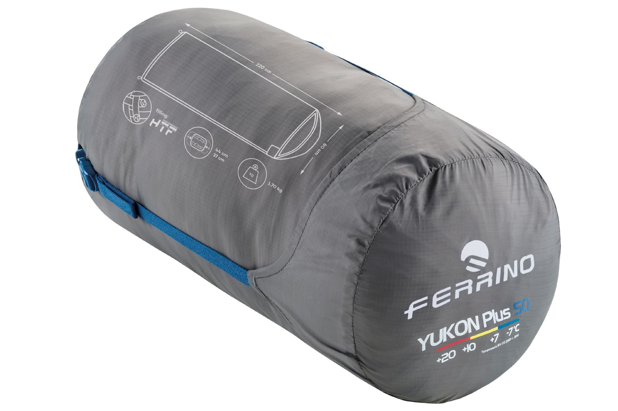 Ferrino Yukon Plus SQ - Sacco a pelo | Hardloop