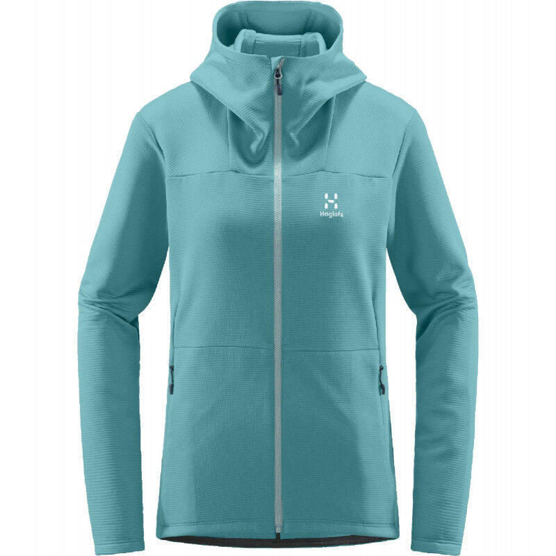 Haglöfs Willow Mid Hood Women - Fleecetakki - Naiset | Hardloop