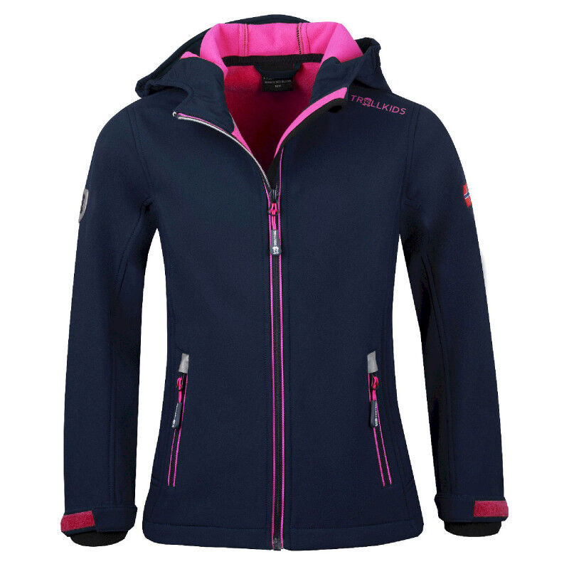 Girls Trollfjord Jacket - Casaco softshell criança