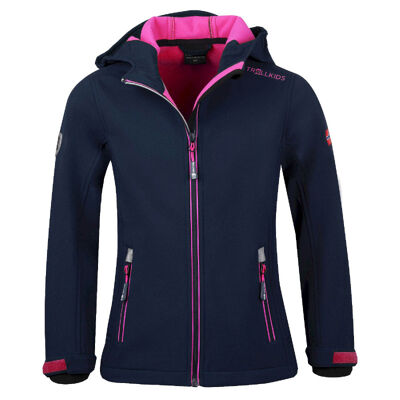 Girls Trollfjord Jacket - Softshelljakke - Barn