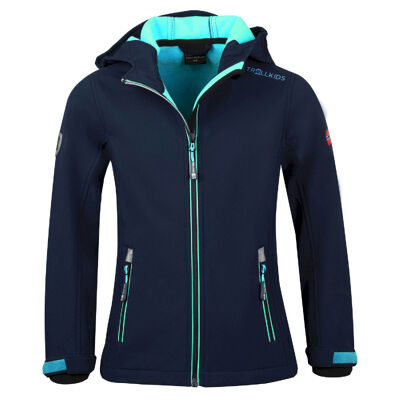 Girls Trollfjord Jacket - Kurtka softshell dziecięca