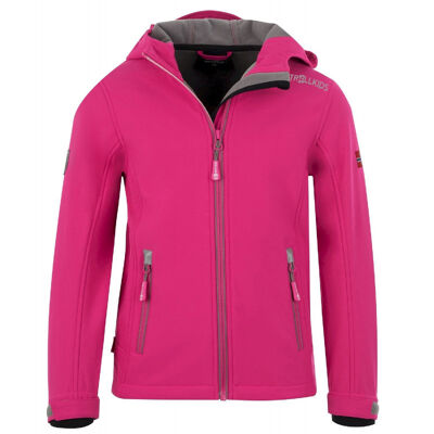 Girls Trollfjord Jacket - Kurtka softshell dziecięca