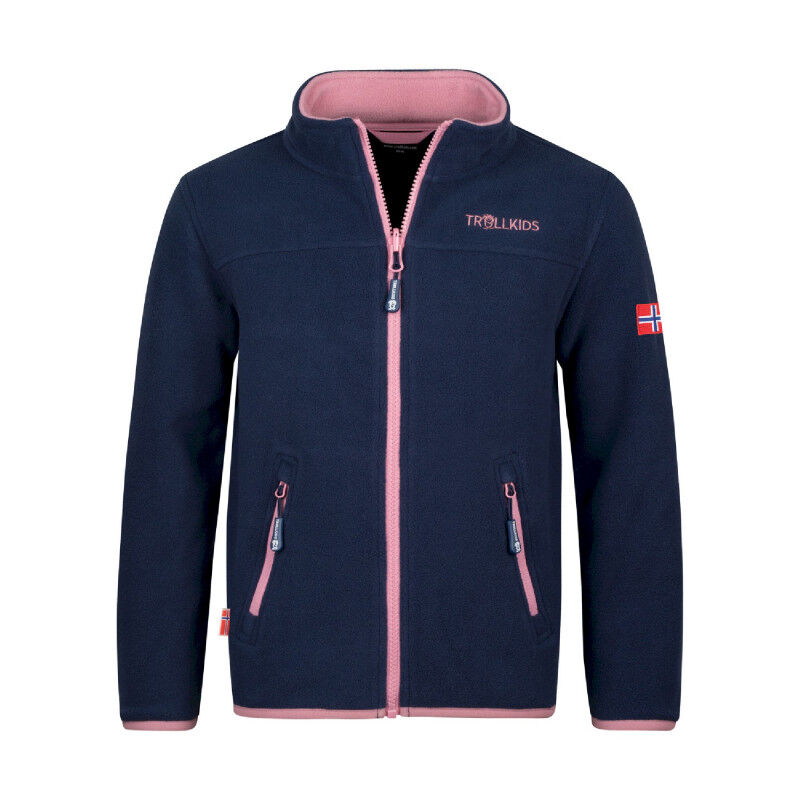 Trollkids Girls Oppdal Jacket XT - Giacca in pile - Bambino | Hardloop