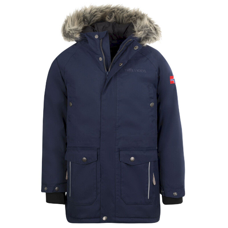 Trollkids Nordkapp Jacket - Parka - Kind | Hardloop