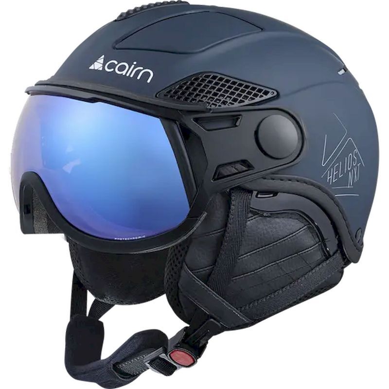 Helios Leather Evolight NXT - Ski helmet with visor
