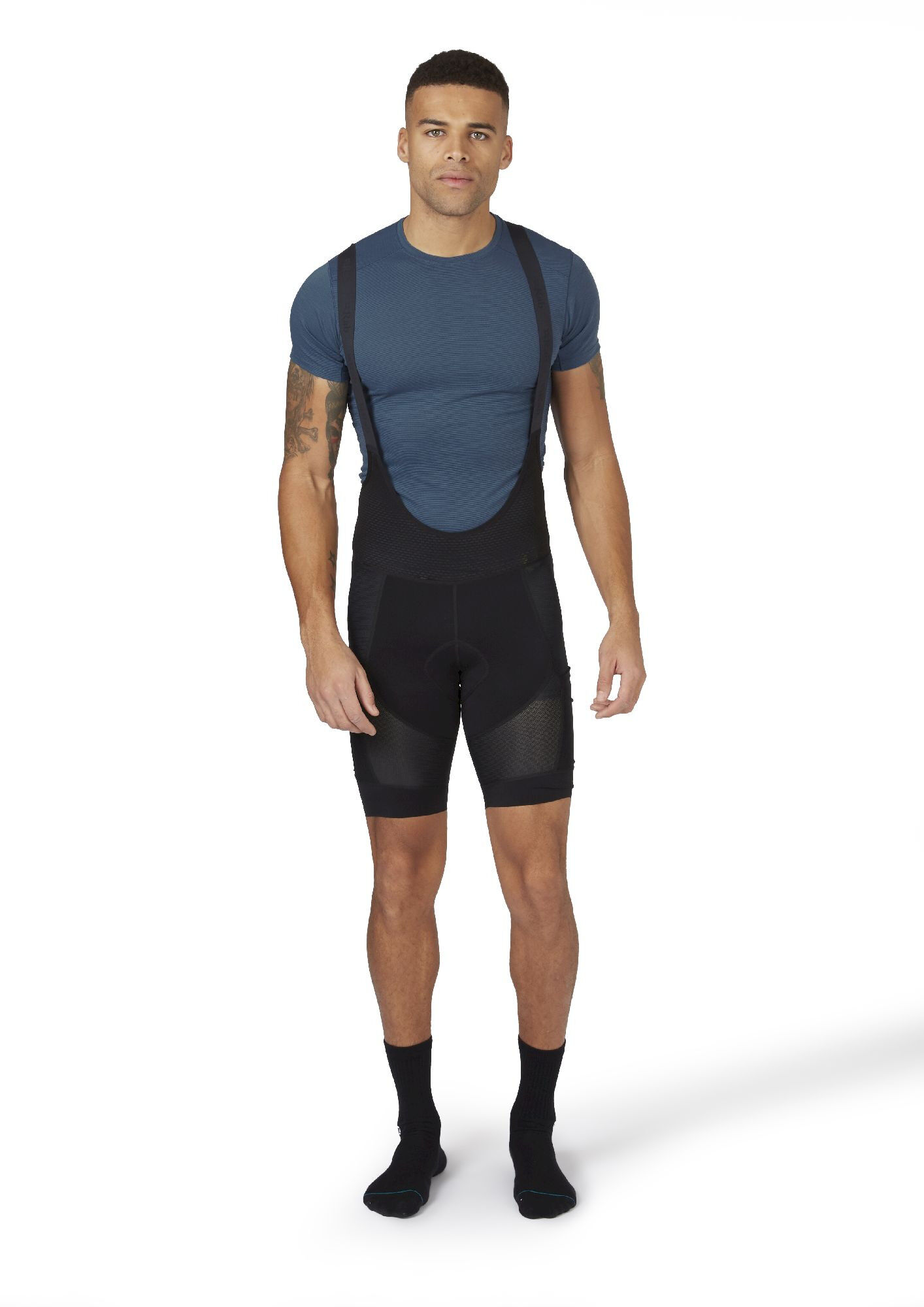 Rab Cinder Liner Bib Shorts - Pyöräilyhousut - Miehet | Hardloop