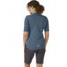Rab Women's Cindercrino Zip Tee - Camisola ciclismo mulher | Hardloop