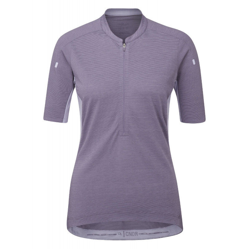 Women's Cindercrino Zip Tee - Dámské cyklistické dres