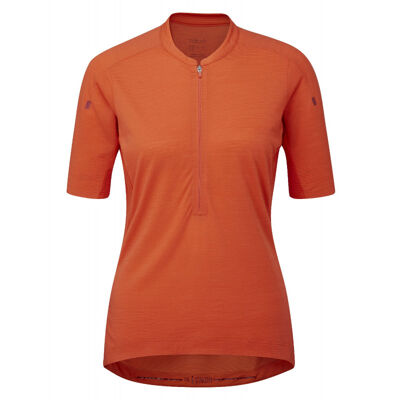 Women's Cindercrino Zip Tee - Dámské Cyklistický dres krátký rukáv