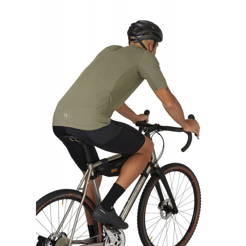 Rab Cindercrino Zip Tee - Maillot vélo homme | Hardloop
