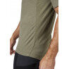 Rab Cindercrino Zip Tee - Camisola ciclismo homem | Hardloop