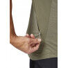Rab Cindercrino Zip Tee - Camisola ciclismo homem | Hardloop
