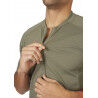 Rab Cindercrino Zip Tee - Camisola ciclismo homem | Hardloop