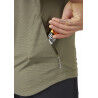 Rab Cindercrino Zip Tee - Camisola ciclismo homem | Hardloop