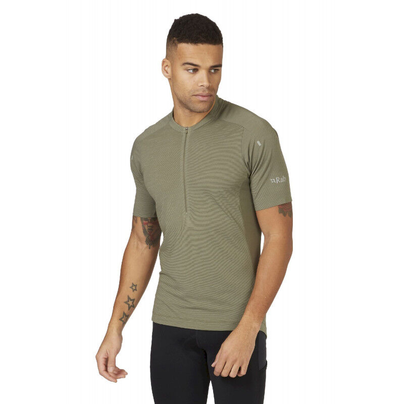 Cindercrino Zip Tee - Cykeltrikå - Herr