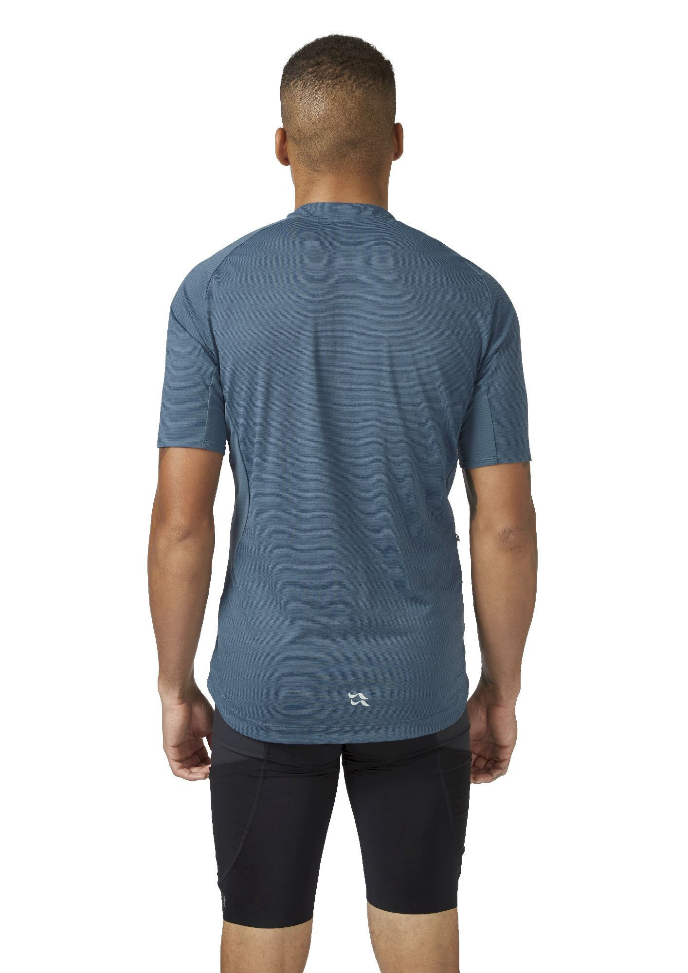 Rab Cindercrino Zip Tee - Maglia ciclismo - Uomo | Hardloop