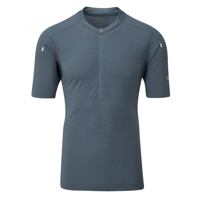Rab Cindercrino Zip Tee - Maillot vélo homme | Hardloop