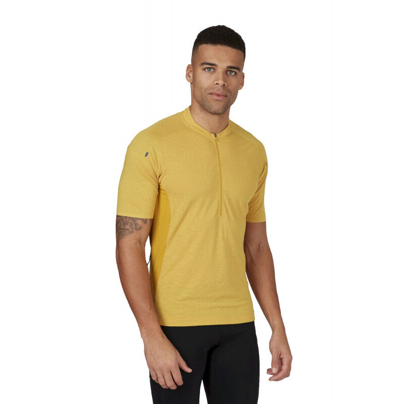 Cindercrino Zip Tee - Maillot vélo homme