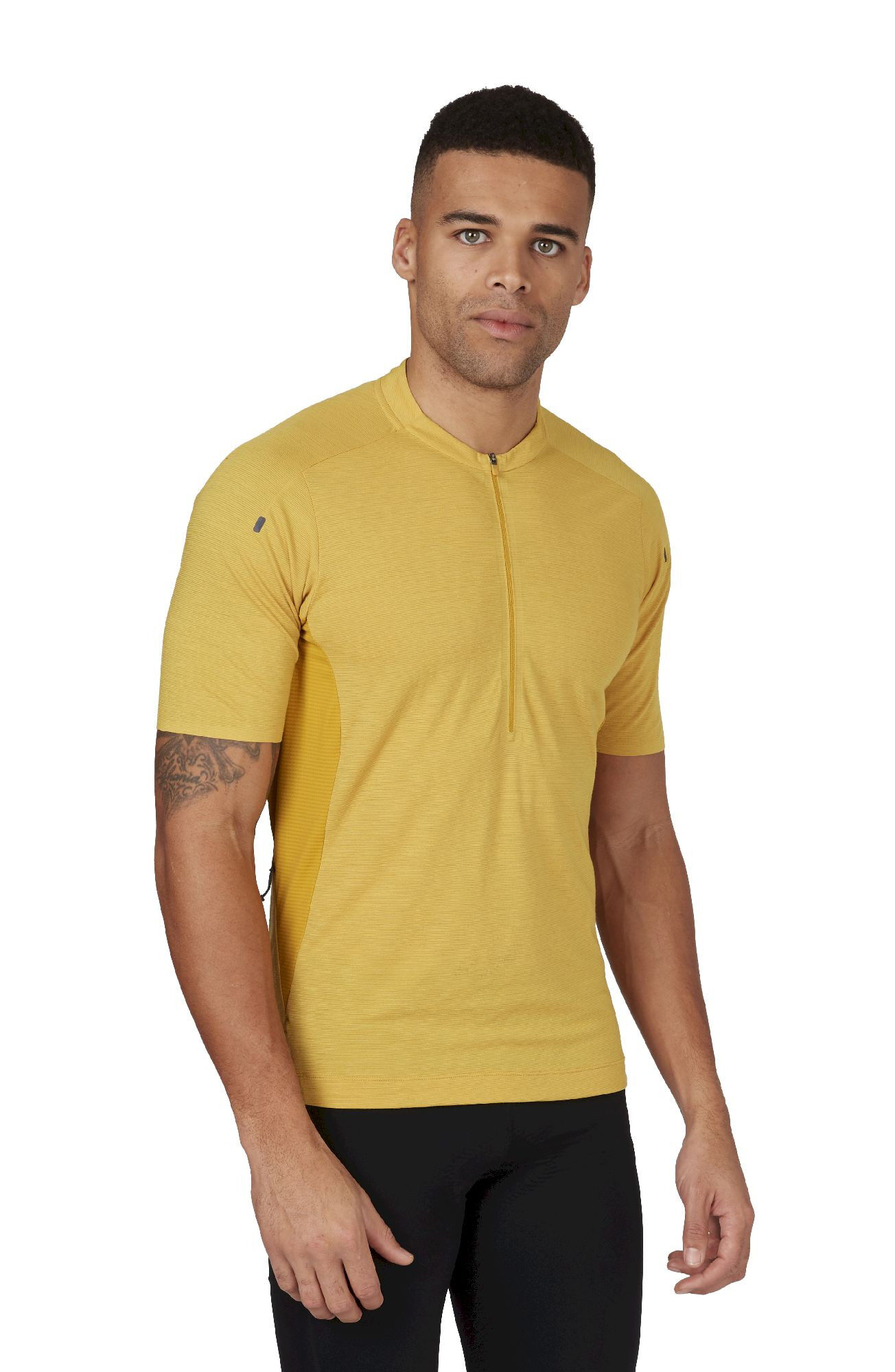 Rab Cindercrino Zip Tee - Fietsshirt - Heren | Hardloop