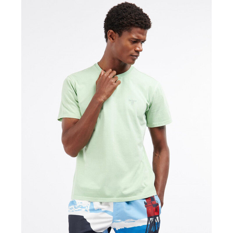 Barbour Garment Dyed Tee - T-shirt - Herr | Hardloop