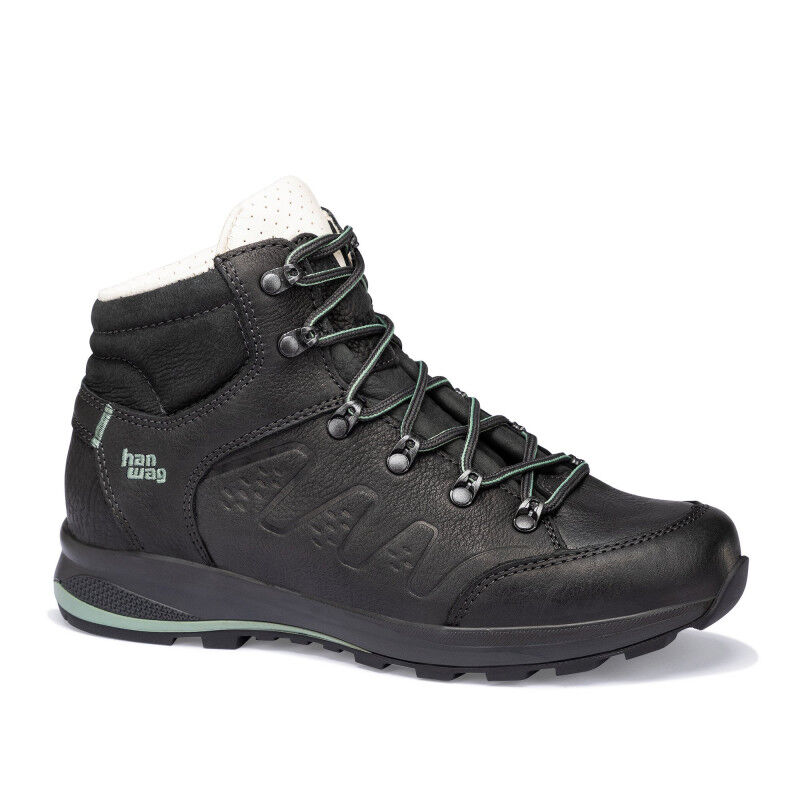 Chaussures De Randonnée Basses Hanwag Blueridge Low Ladies - Taille 39.5 (UK6), Couleur Asphalt Ocean, Neuves Avec Boîte