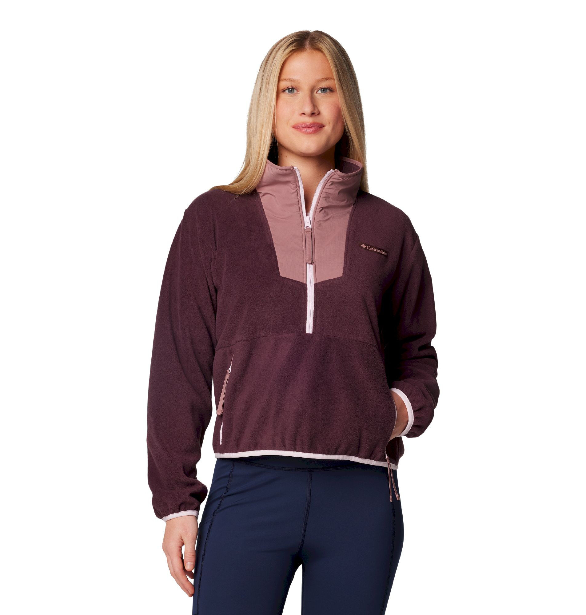 Columbia Sequoia Grove 1/2 Zip Fleece - Bluza polarowa damska | Hardloop