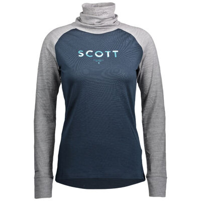 Defined Merino High Neck Shirt - Merinowolltrikot - Damen