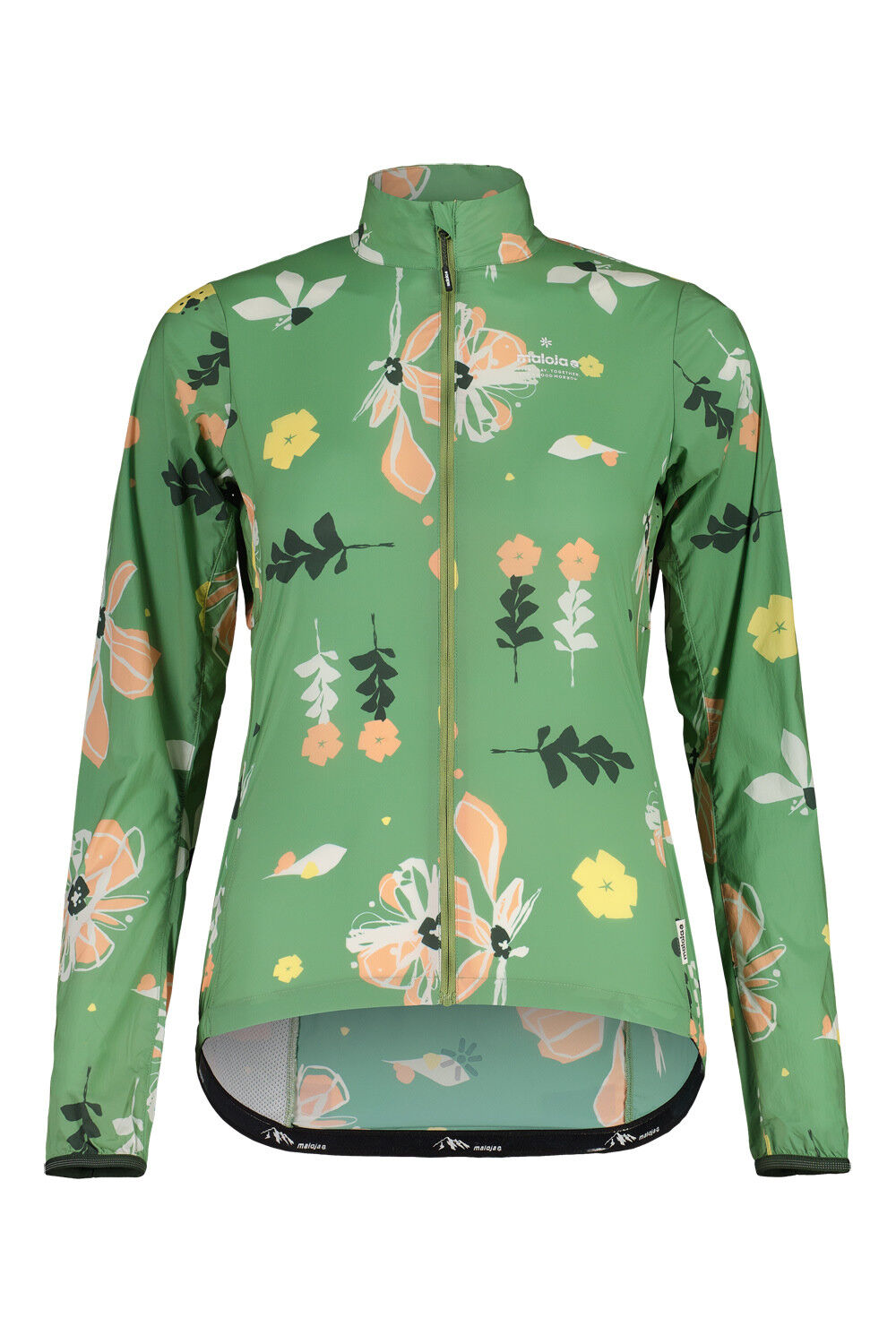 Maloja SeisM. Printed Jacket - Dámská cyklistická větrovka | Hardloop