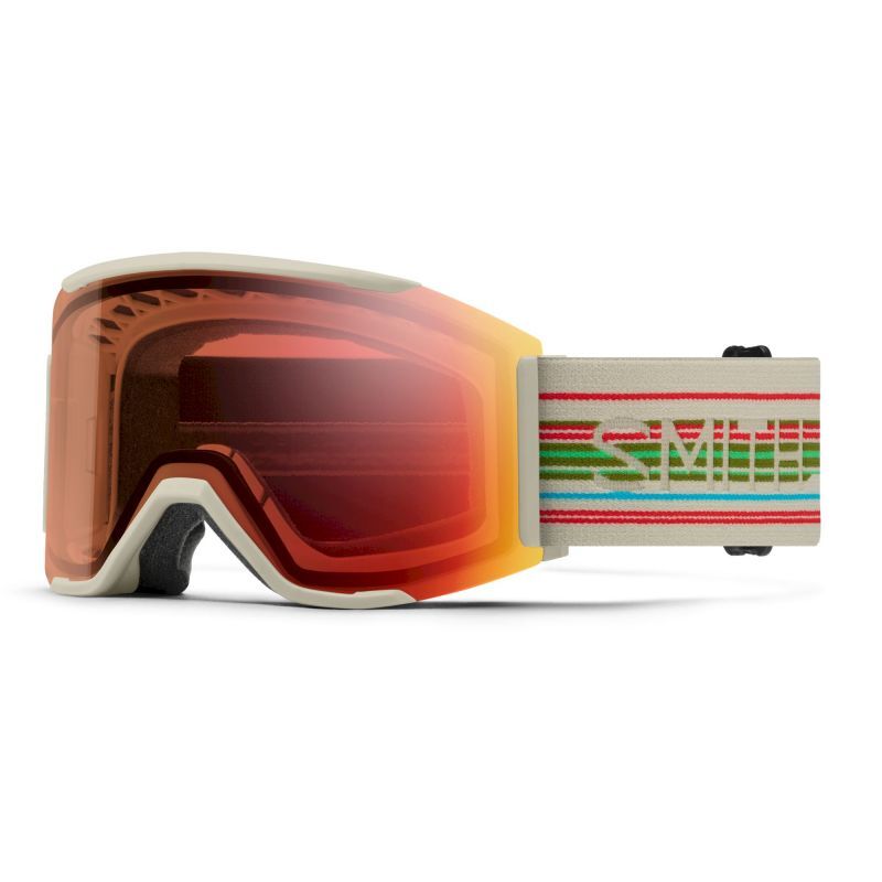 Smith Squad Mag - Masque ski Straightline ChromaPop Pro Photochromic Red Mirror + ChromaPop Storm Blue Sensor Mirror