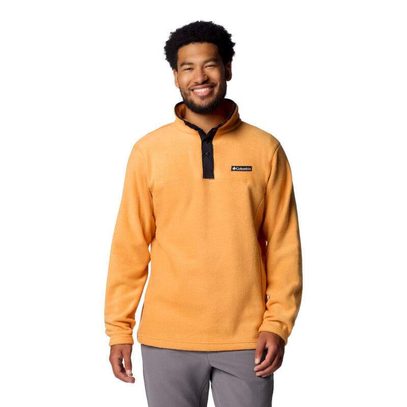 Columbia Men's Steens Mountain Half Snap Fleece Gray Size XX-Large