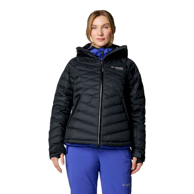 Veste D'hiver Columbia Femme - Doublée Duvet - Bleue - Taille S - Occasion Très Bon état