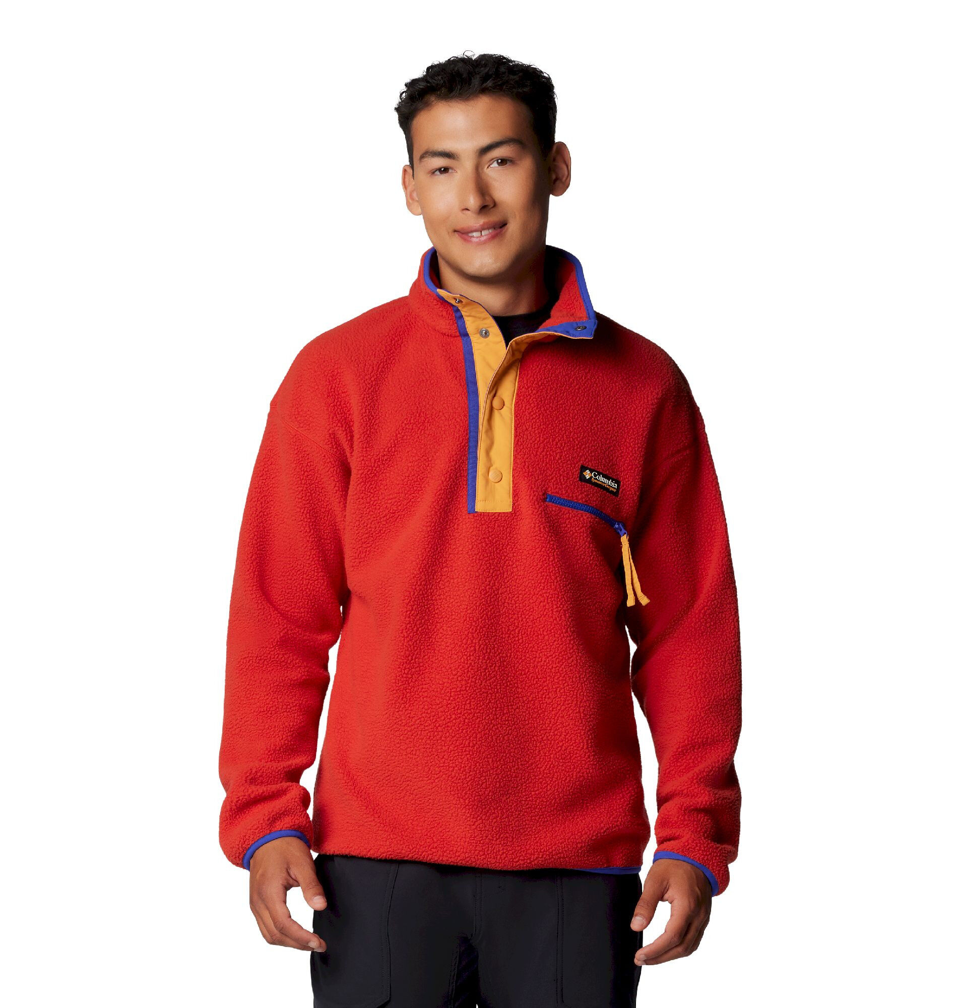 Columbia Helvetia II Half Snap Fleece - Bluza polarowa meska | Hardloop