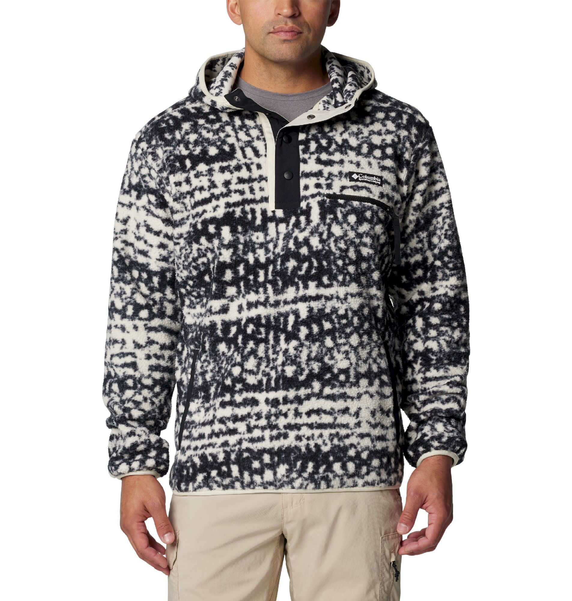 Columbia Helvetia II Printed Hoodie - Bluza polarowa meska | Hardloop