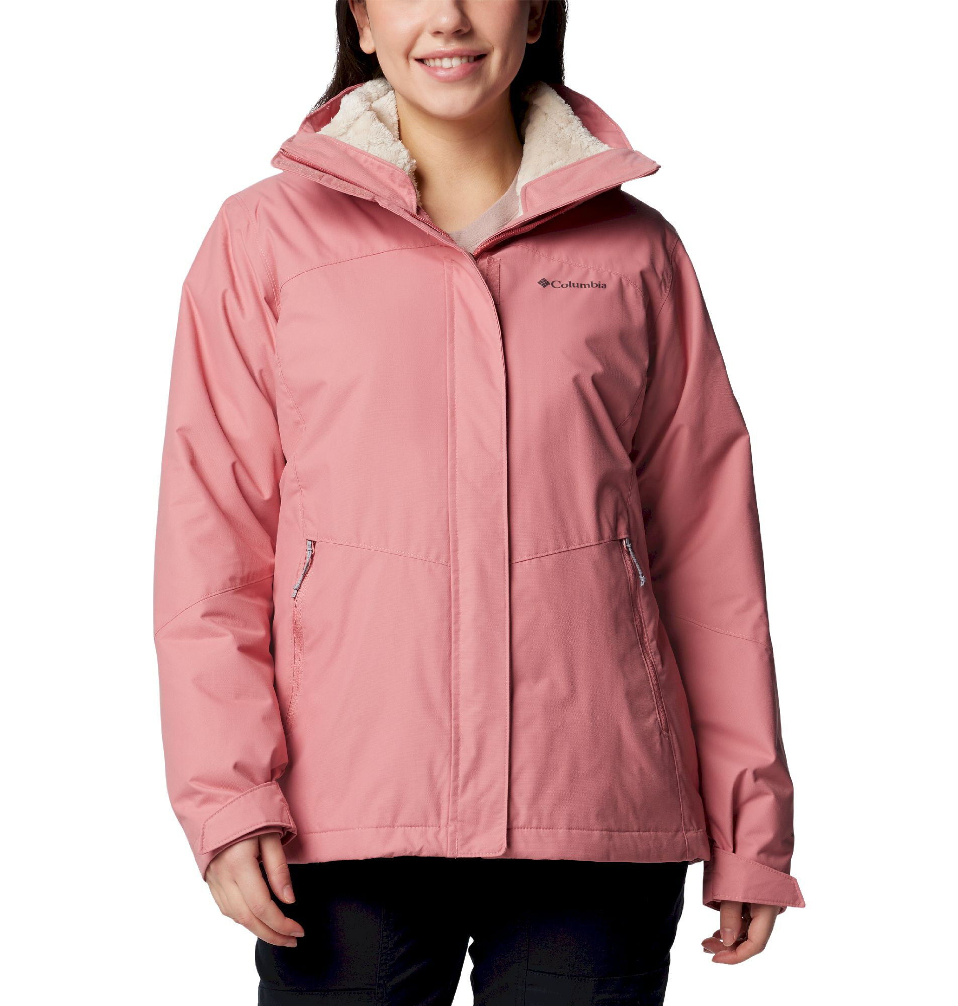 Columbia Bugaboo III Fleece Interchange Jacket - 3 i 1 jacka - Dam | Hardloop