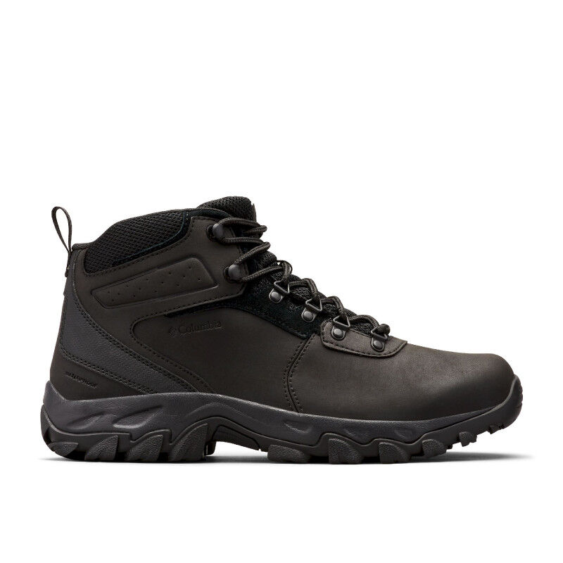 Columbia Newton Ridge Plus II Waterproof - Chaussures randonnée homme Black / Black 41