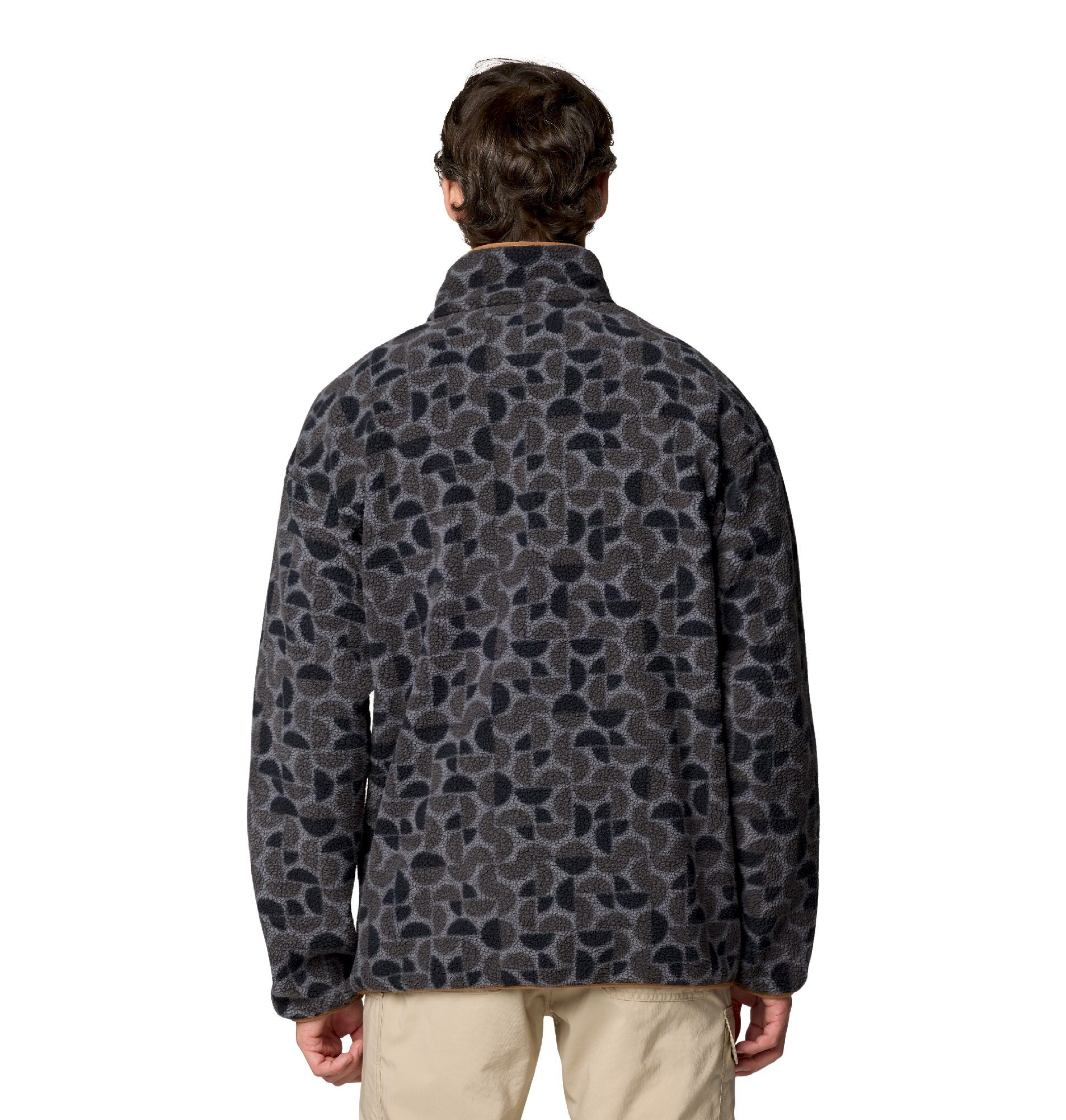 Printed half jacket hotsell