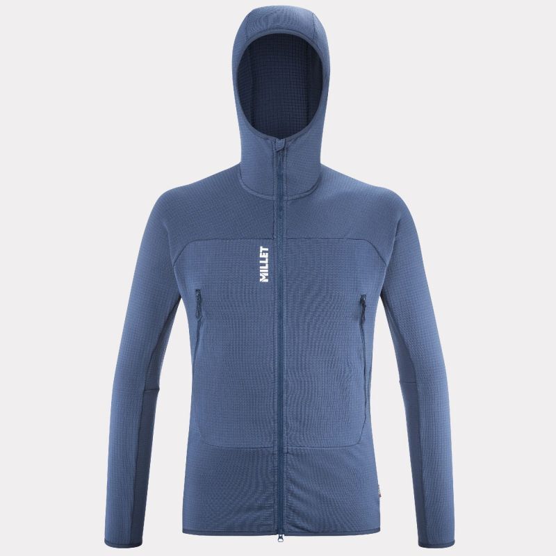 Millet Fusion Grid Hoodie Fleece jacket Men's